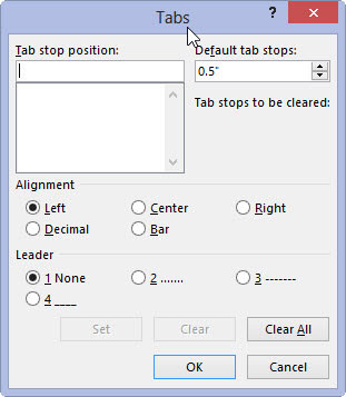 How Do You Set Tabs On Microsoft Word 2008 Mac